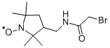3-(2-BROMOACETAMIDOMETHYL)-2,2,5,5-TETRAMETHYL-1-PYRROLIDINOXY CAS#: 84233-52-3