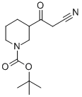 3-(2-CYANO-ACETYL)-PIPERIDINE-1-CARBOXYLIC ACID TERT-BUTYL ESTER CAS#: 842112-53-2