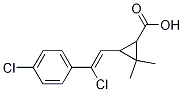 3-(2-Chloro-2-(4-chlorophenyl)vinyl)-2,2-diMethylcyclopropanecarboxylic acid CAS#: 88419-72-1