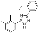 3-(2-Ethylphenyl)-5-(2,3-xylyl)-1H-1,2,4-triazole CAS#: 85303-84-0
