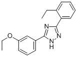 3-(2-Ethylphenyl)-5-(3-ethoxyphenyl)-1H-1,2,4-triazole CAS#: 85303-98-6
