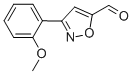 3-(2-METHOXY-PHENYL)-ISOXAZOLE-5-CARBALDEHYDE CAS#: 808740-33-2