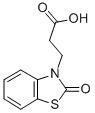 3-(2-OXO-BENZOTHIAZOL-3-YL)-PROPIONIC ACID CAS#: 883-50-1