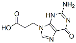 3-(2-amino-6-oxo-3H-purin-9-yl)propanoic acid CAS#: 84628-22-8
