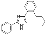 3-(2-butylphenyl)-5-phenyl-2H-1,2,4-triazole CAS#: 85303-88-4