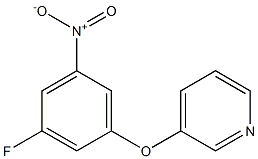 3-(3-fluoro-5-nitrophenoxy)pyridine CAS#: 803700-29-0