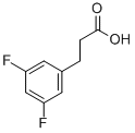 3-(3,5-DIFLUOROPHENYL)PROPIONIC ACID CAS#: 84315-24-2
