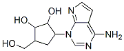3-(4-Amino-1H-pyrrolo(2,3-d)pyrimidin-1-yl)-5-(hydroxymethyl)-1,2-cycl opentanediol CAS#: 88767-13-9