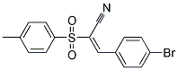 3-(4-BROMOPHENYL)-2-((4-METHYLPHENYL)SULFONYL)PROP-2-ENENITRILE CAS#: 811826-58-1
