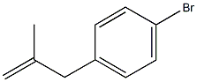 3-(4-Bromophenyl)-2-methylprop-1-ene CAS#: 83558-89-8