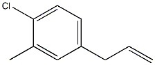 3-(4-Chloro-3-methylphenyl)prop-1-ene CAS#: 842124-22-5