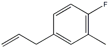 3-(4-Fluoro-3-methylphenyl)prop-1-ene CAS#: 842124-27-0