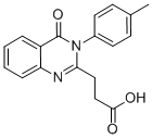 3-(4-OXO-3-P-TOLYL-3,4-DIHYDRO-QUINAZOLIN-2-YL)-PROPIONIC ACID CAS#: 84312-87-8