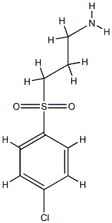 3-(4-chlorophenylsulfonyl)propan-1-amine CAS#: 85052-90-0