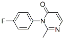 3-(4-fluorophenyl)-2-methyl-pyrimidin-4-one CAS#: 87356-53-4