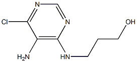 3-(5-AMino-6-chloro-pyriMidin-4-ylaMino)-propan-1-ol CAS#: 89893-31-2