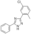 3-(5-Chloro-o-tolyl)-5-phenyl-1H-1,2,4-triazole CAS#: 85303-95-3