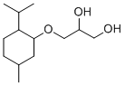 3-[[5-Methyl-2-(1-methylethyl)cyclohexyl]oxy]propane-1,2-diol CAS#: 87061-04-9