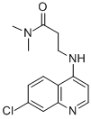 3-(7-Chloro-4-quinolylamino)-N,N-dimethylpropionamide CAS#: 80008-13-5