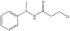 3-CHLORO-N-(1-PHENYLETHYL)PROPANAMIDE CAS#: 80364-90-5