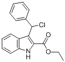 3-(CHLOROPHENYLMETHYL)-1H-INDOLE-2-CARBOXYLIC ACID ETHYL ESTER CAS#: 85137-86-6
