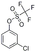 3-Chlorophenyl trifluoromethanesulphonate CAS#: 86364-03-6