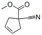 3-Cyclopentene-1-carboxylicacid,1-cyano-,methylester(9CI) CAS#: 88326-52-7