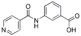 3-(ISONICOTINOYLAMINO)BENZOIC ACID CAS#: 86405-43-8