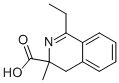 3-Isoquinolinecarboxylicacid,1-ethyl-3,4-dihydro-3-methyl-(9CI) CAS#: 803633-81-0