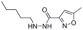 3-Isoxazolecarboxylicacid,5-methyl-,2-pentylhydrazide(9CI) CAS#: 804435-88-9
