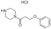 3-PHENOXY-1-PIPERAZIN-1-YL-PROPAN-1-ONE X HCL >98% CAS#: 80385-33-7