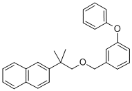 3-Phenoxybenzyl 2-(2-naphthyl)-2-methylpropyl ether CAS#: 80843-83-0