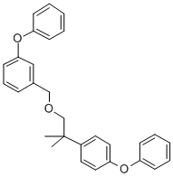 3-Phenoxybenzyl 2-(4-phenoxyphenyl)-2-methylpropyl ether CAS#: 80853-79-8