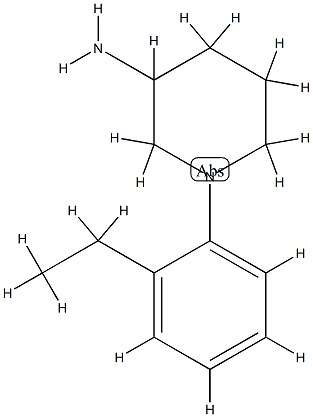 3-Piperidinamine,N-(2-ethylphenyl)-(9CI) CAS#: 816468-34-5