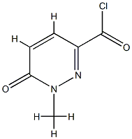 3-Pyridazinecarbonyl chloride, 1,6-dihydro-1-methyl-6-oxo- (6CI,7CI) CAS#: 89581-57-7