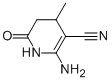 3-Pyridinecarbonitrile, 2-amino-1,4,5,6-tetrahydro-4-methyl-6-oxo- CAS#: 82584-92-7