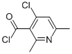 3-Pyridinecarbonyl chloride, 4-chloro-2,6-dimethyl- (9CI) CAS#: 89662-90-8