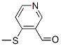 3-Pyridinecarboxaldehyde, 4-(methylthio)- (9CI) CAS#: 82257-16-7