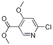 3-Pyridinecarboxylic acid, 6-chloro-4-methoxy-, methyl ester CAS#: 84332-02-5