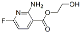 3-Pyridinecarboxylicacid,2-amino-6-fluoro-,2-hydroxyethylester(9CI) CAS#: 86724-99-4