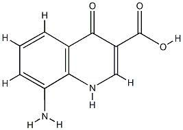3-Quinolinecarboxylicacid,8-amino-1,4-dihydro-4-oxo-(9CI) CAS#: 85883-98-3