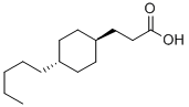 3-(TRANS-4-N-PENTYLCYCLOHEXYL)PROPIONIC ACID CAS#: 86446-58-4