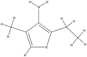 3-Thiophenamine,2-ethyl-4-methyl-(9CI) CAS#: 87675-36-3
