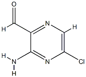 3-aMino-5-chloropyrazine-2-carbaldehyde CAS#: 89284-25-3