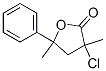 3-chlorodihydro-3,5-dimethyl-5-phenylfuran-2(3H)-one CAS#: 89630-70-6