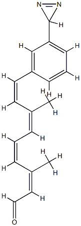 3-diazirinophenylretinal CAS#: 83374-72-5