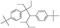 3-ethyl-5-methyl-3,4-bis(4-tert-butylphenyl)heptane CAS#: 85668-74-2