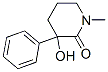 3-hydroxy-1-methyl-3-phenyl-2-piperidinone CAS#: 87532-76-1