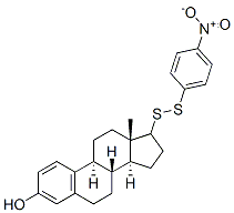 3-hydroxy-17-(4-nitrophenyldithio)-1,3,5(10)-estratriene CAS#: 83797-05-1