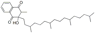 3-hydroxy-2-methyl-3-phytyl-2,3-dihydronaphthoquinone CAS#: 82162-05-8